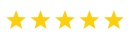 5 gule stjerner